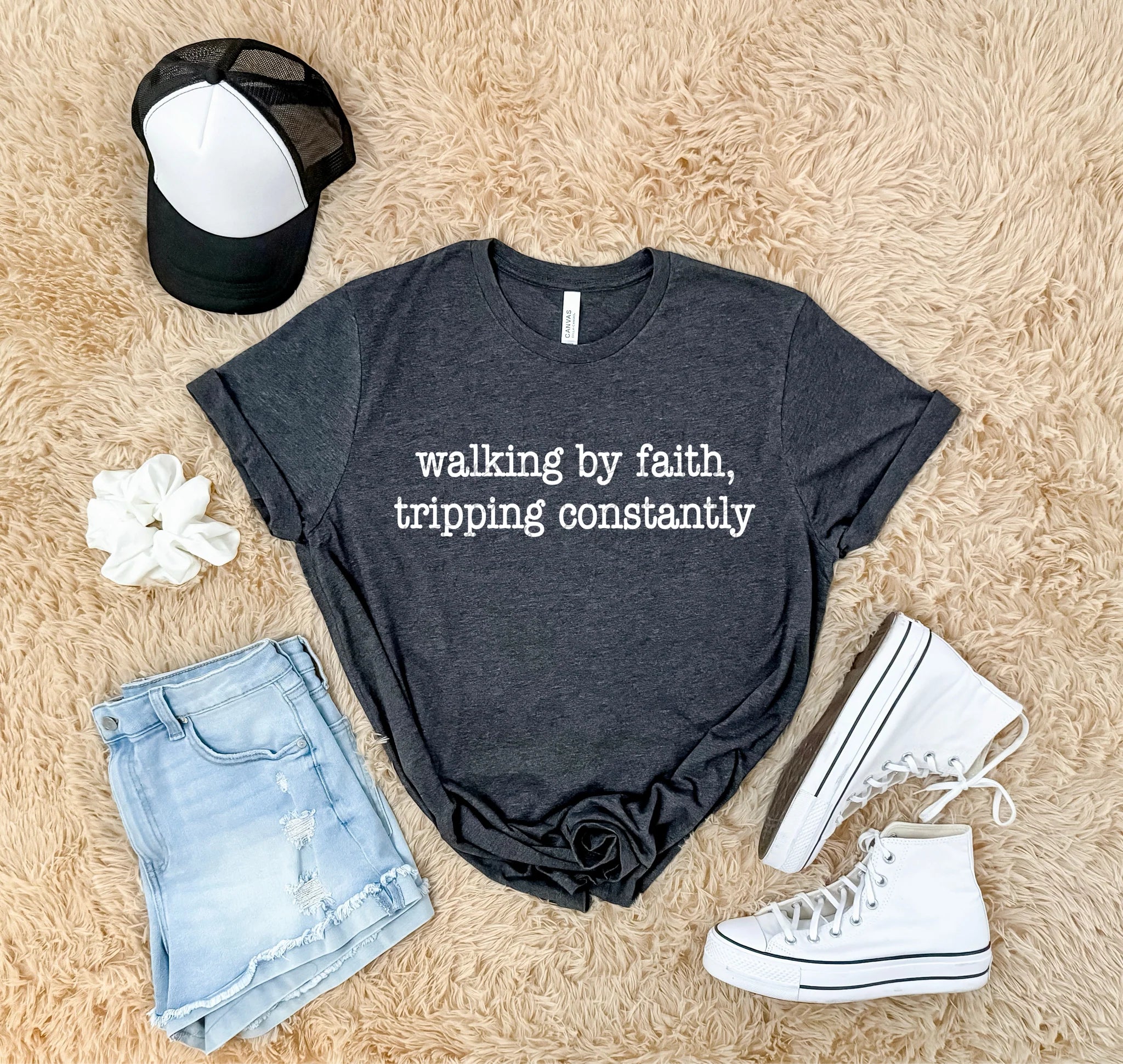 Walking by Faith, Tripping Constantly